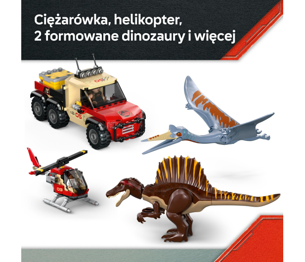 LEGO Jurassic World 76976 Powietrzna misja z kecalkoatlem i spino - 1331737 - zdjęcie 7